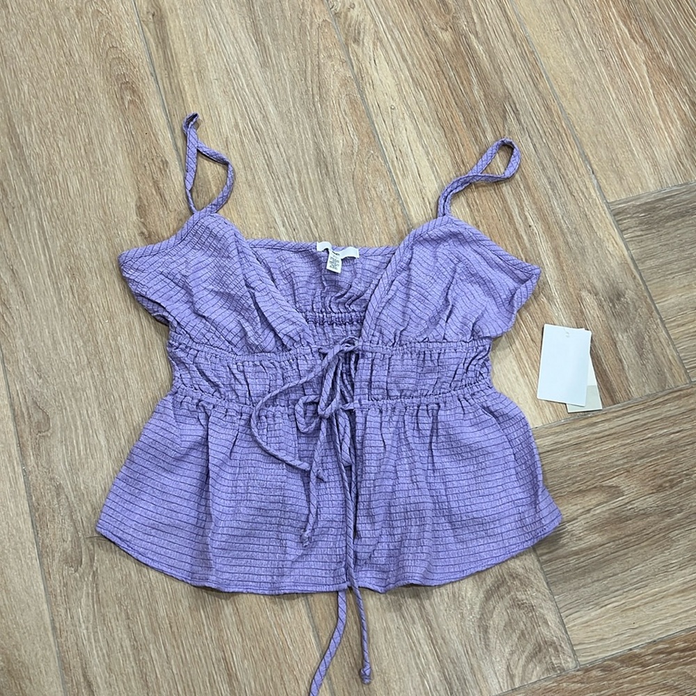 🌸3 for $20 Tie front top